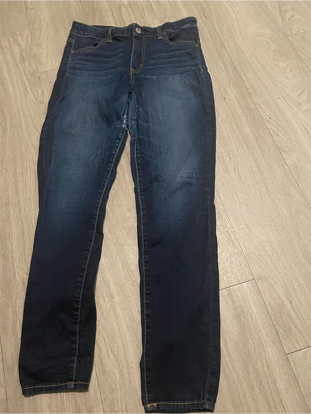 American Eagle Outfitters Dark Blue Skinny Jeans
